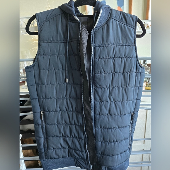 Zara Mens Hooded Vest Jacket - NEW w/ Tag - Picture 2 of 4